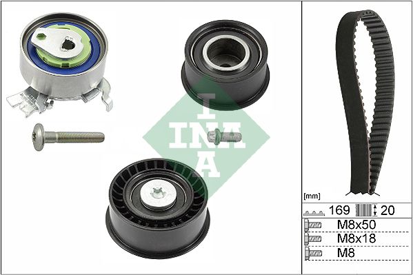 WILMINK GROUP Комплект ремня ГРМ WG1251223